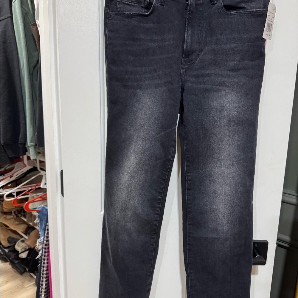 Good American ALWAYS FITS GOOD CLASSIC STRAIGHT JEANS